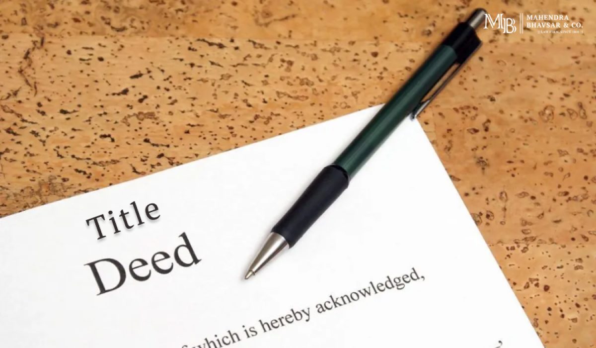Title Deeds